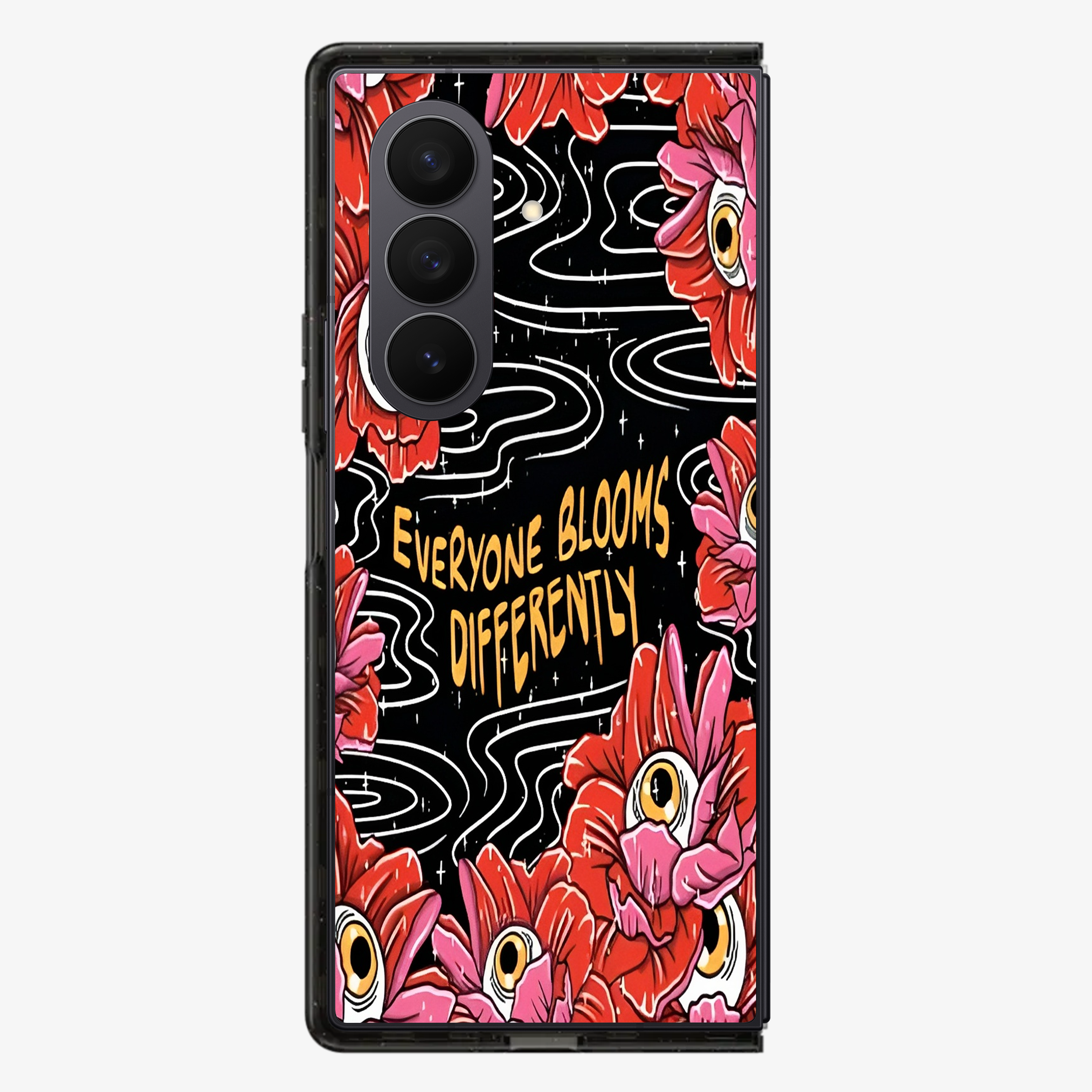 Everyone Blooms Differently Samsung Z Fold Phone Case