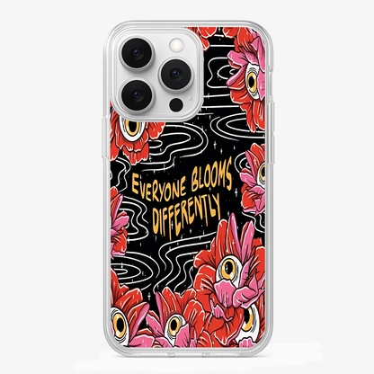 Everyone Blooms Differently Phone Case Glass Case