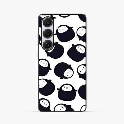 No Face Samsung Phone Case Clear Silicone Case