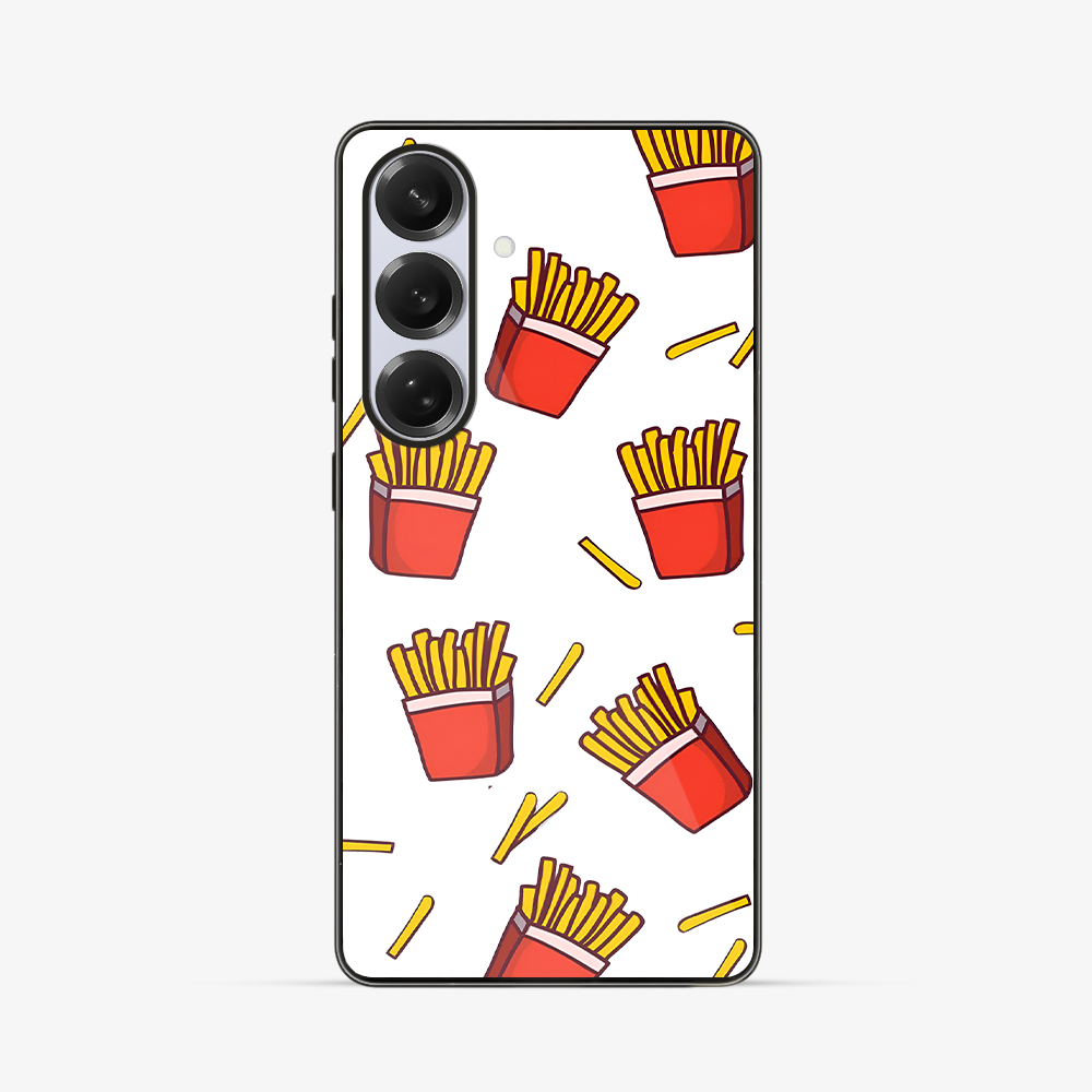 Fries Samsung Phone Case Glass Case