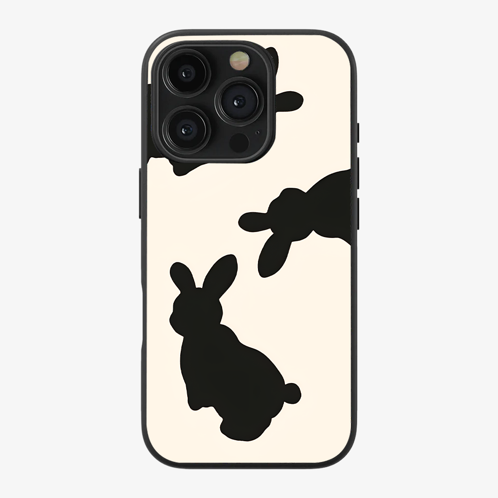 Rabbit Phone Case Clear Silicone Case