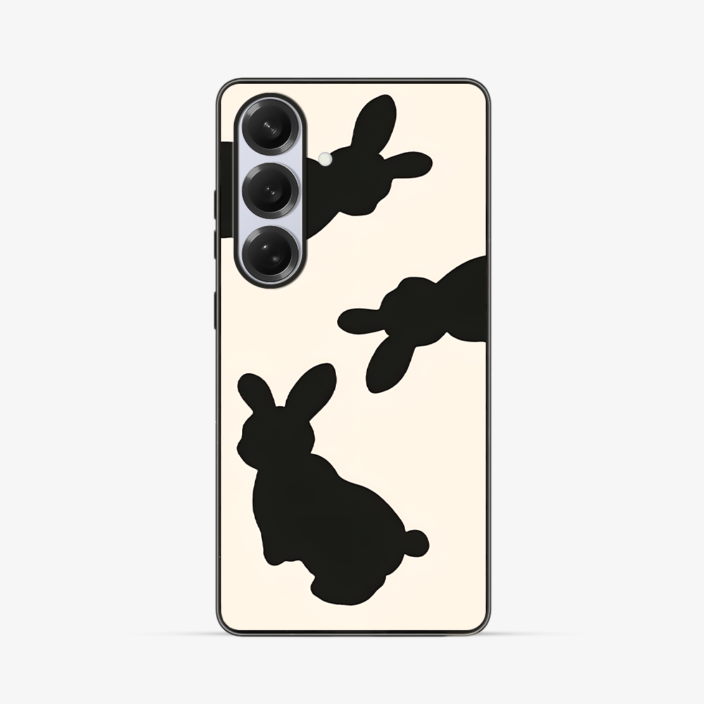 Rabbit Samsung Phone Case Clear Silicone Case