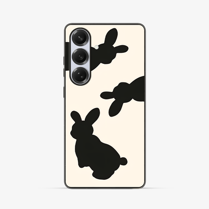 Rabbit Samsung Phone Case Clear Silicone Case