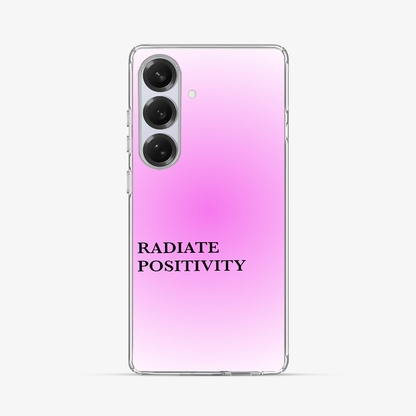 Radiate Positivity Samsung Phone Case Hard 2.0 Case