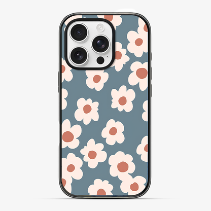 Blue Flower Phone Case Hard 2.0 Case