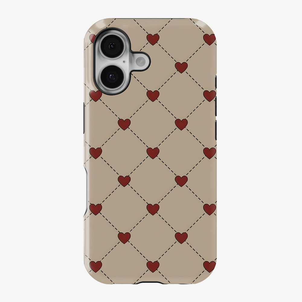 Heart Cross Phone Case