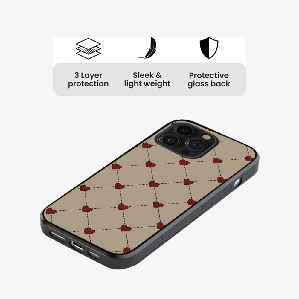 Heart Cross Phone Case