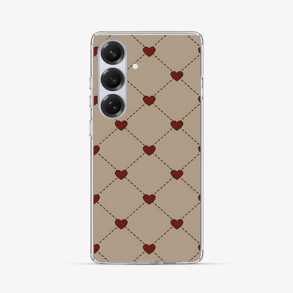 Heart Cross Samsung Phone Case Hard 2.0 Case