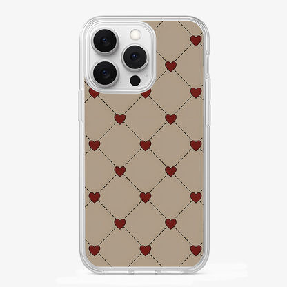 Heart Cross Phone Case Glass Case