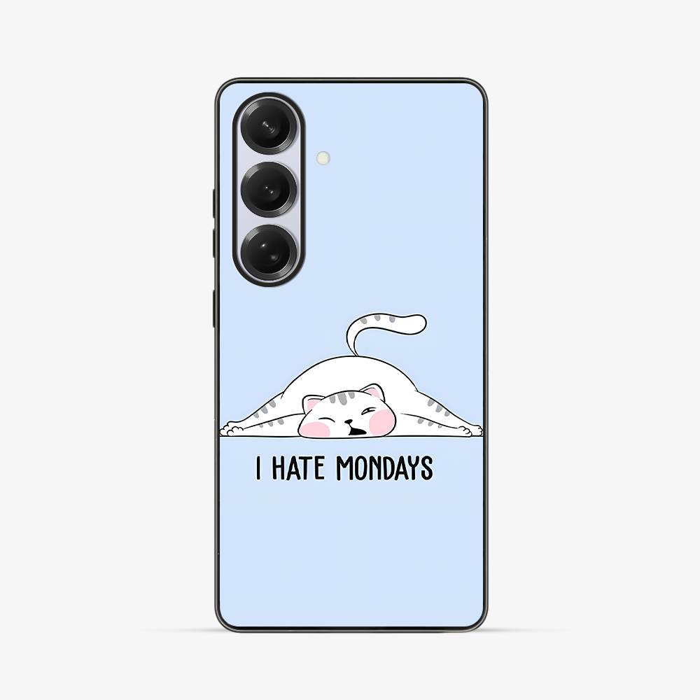 Hate Mondays Samsung Phone Case Clear Silicone Case