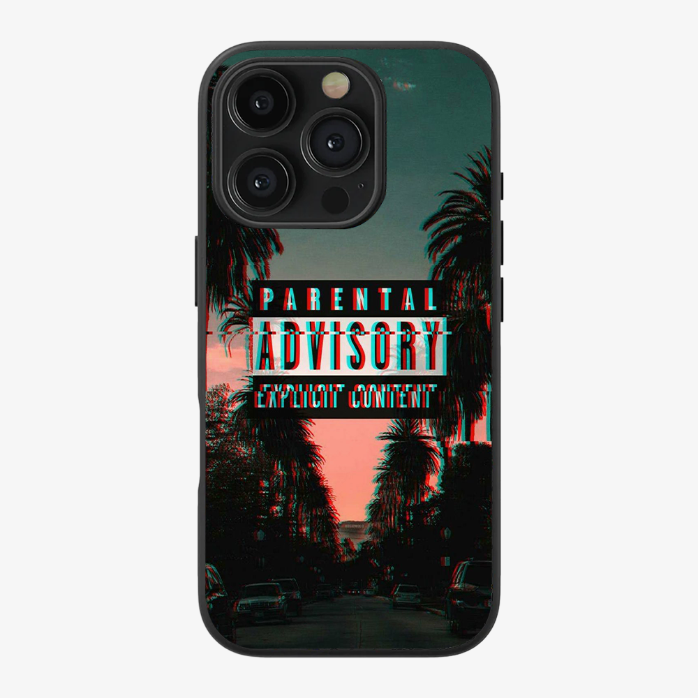 Explicit Content Phone Case | One Clear Silicone Case