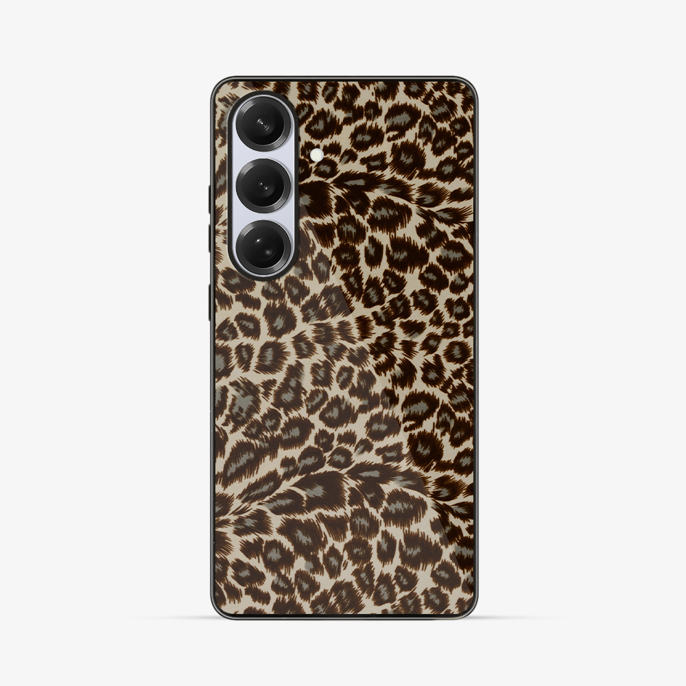 Leopord Print Samsung Phone Case Glass Case