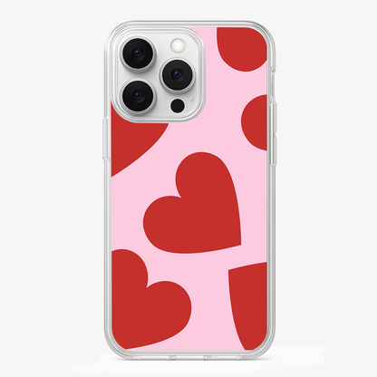 Red & Pink Heart Phone Case