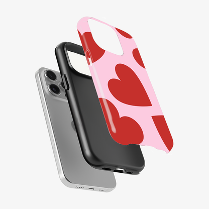 Red & Pink Heart Phone Case