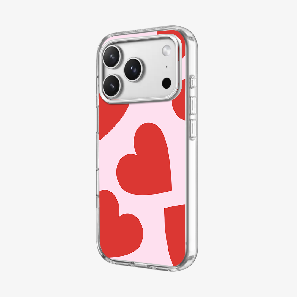 Red & Pink Heart Phone Case