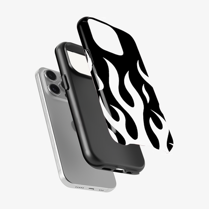 Flame Phone Case | White
