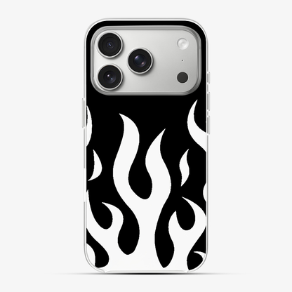 Flame Phone Case | White