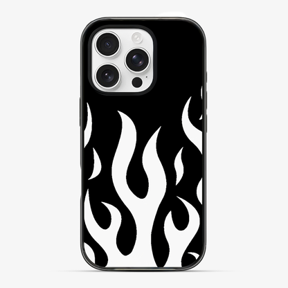 Flame Phone Case | White