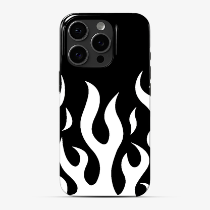 Flame Phone Case | White