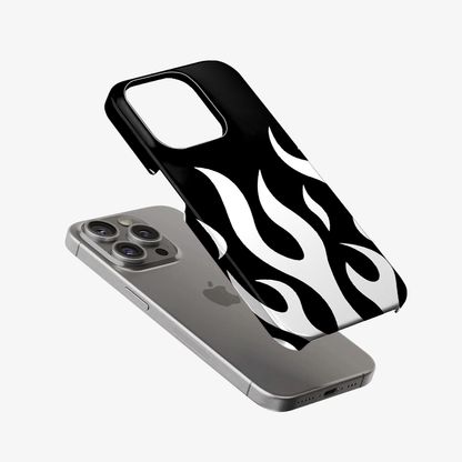 Flame Phone Case | White