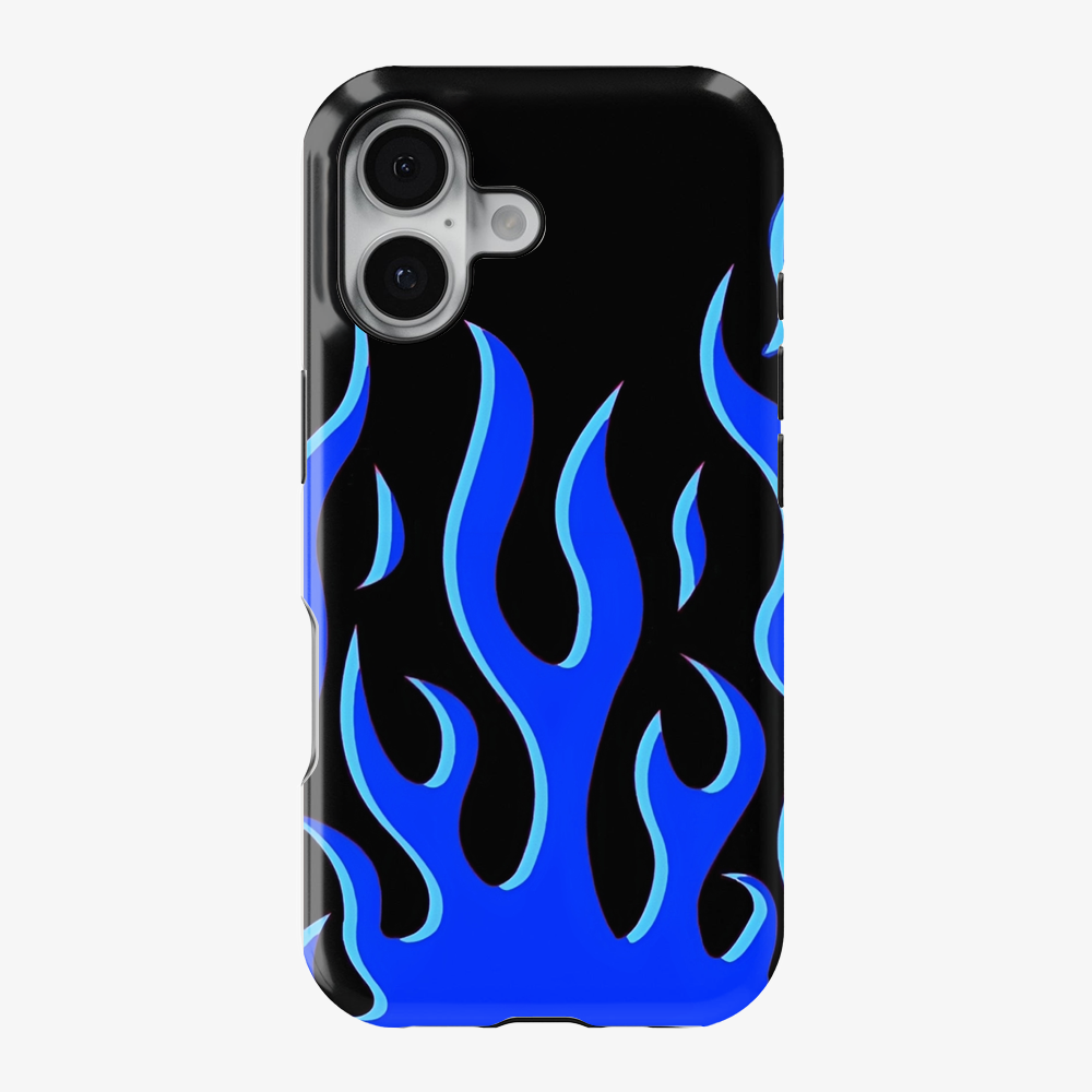 Flame Phone Case | Blue