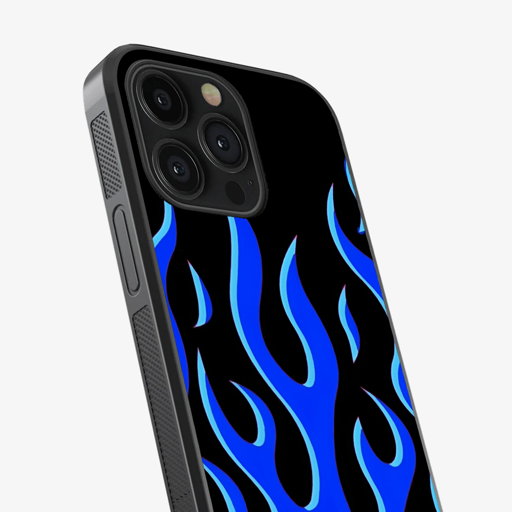 Flame Phone Case | Blue