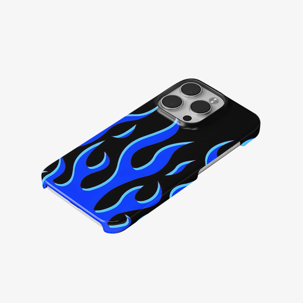 Flame Phone Case | Blue
