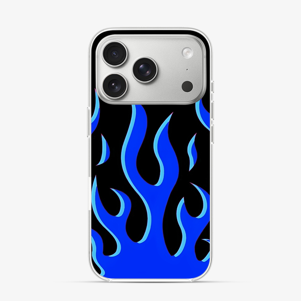 Flame | Blue iPhone 17 Pro Case