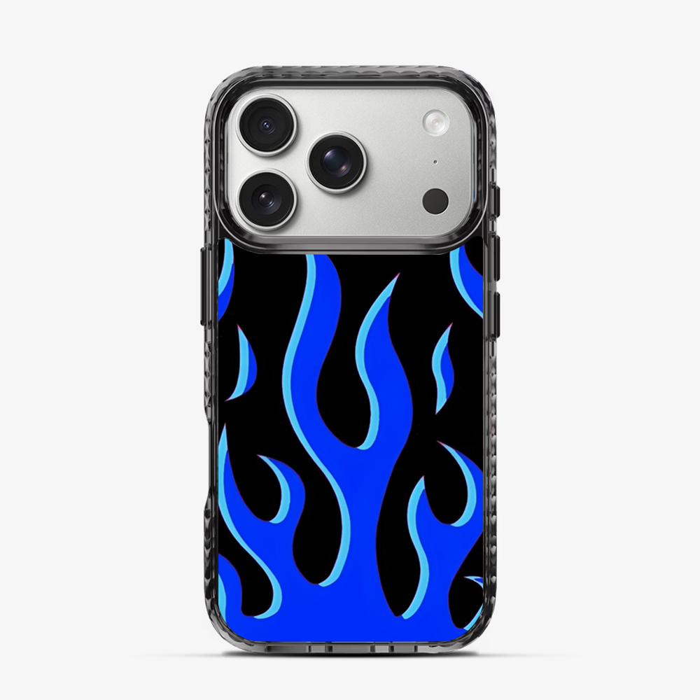 Flame | Blue iPhone 17 Pro Case