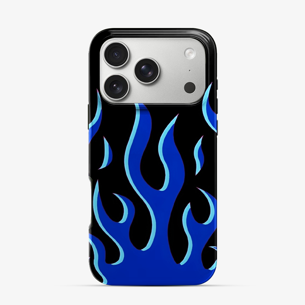 Flame | Blue iPhone 17 Pro Max Case