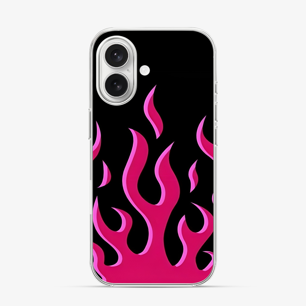 Flame | Pink iPhone 17 Case