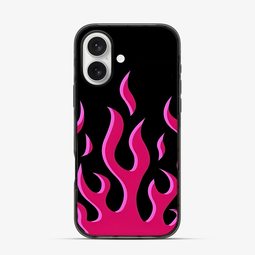 Flame | Pink iPhone 17 Case