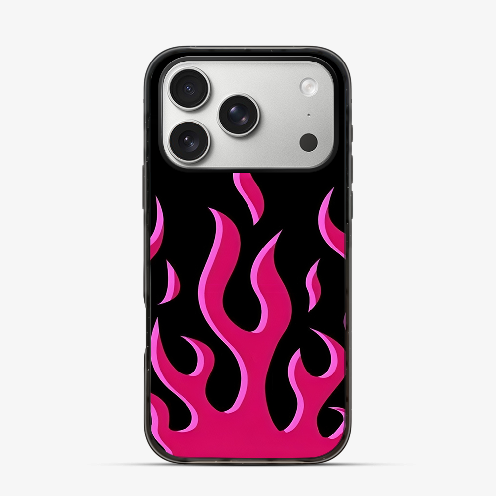 Flame | Pink iPhone 17 Pro Max Case