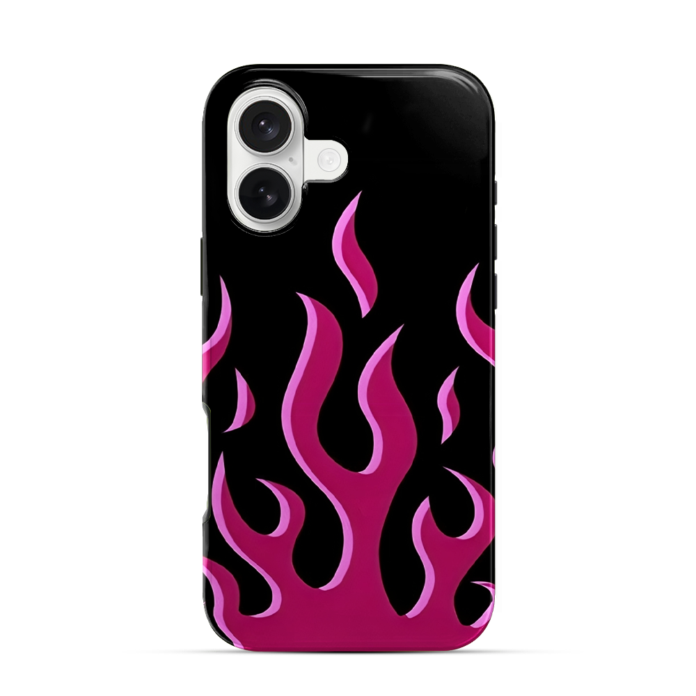 Flame | Pink iPhone 17 Case