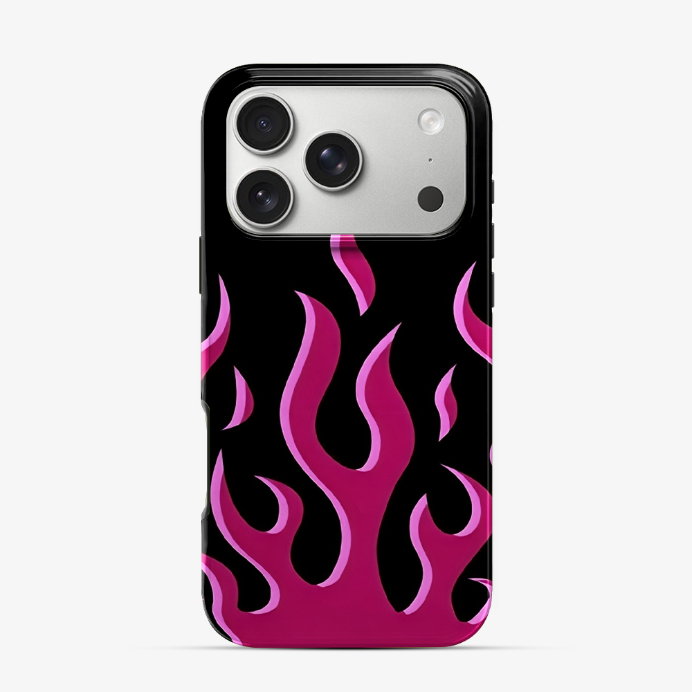 Flame | Pink iPhone 17 Pro Max Case