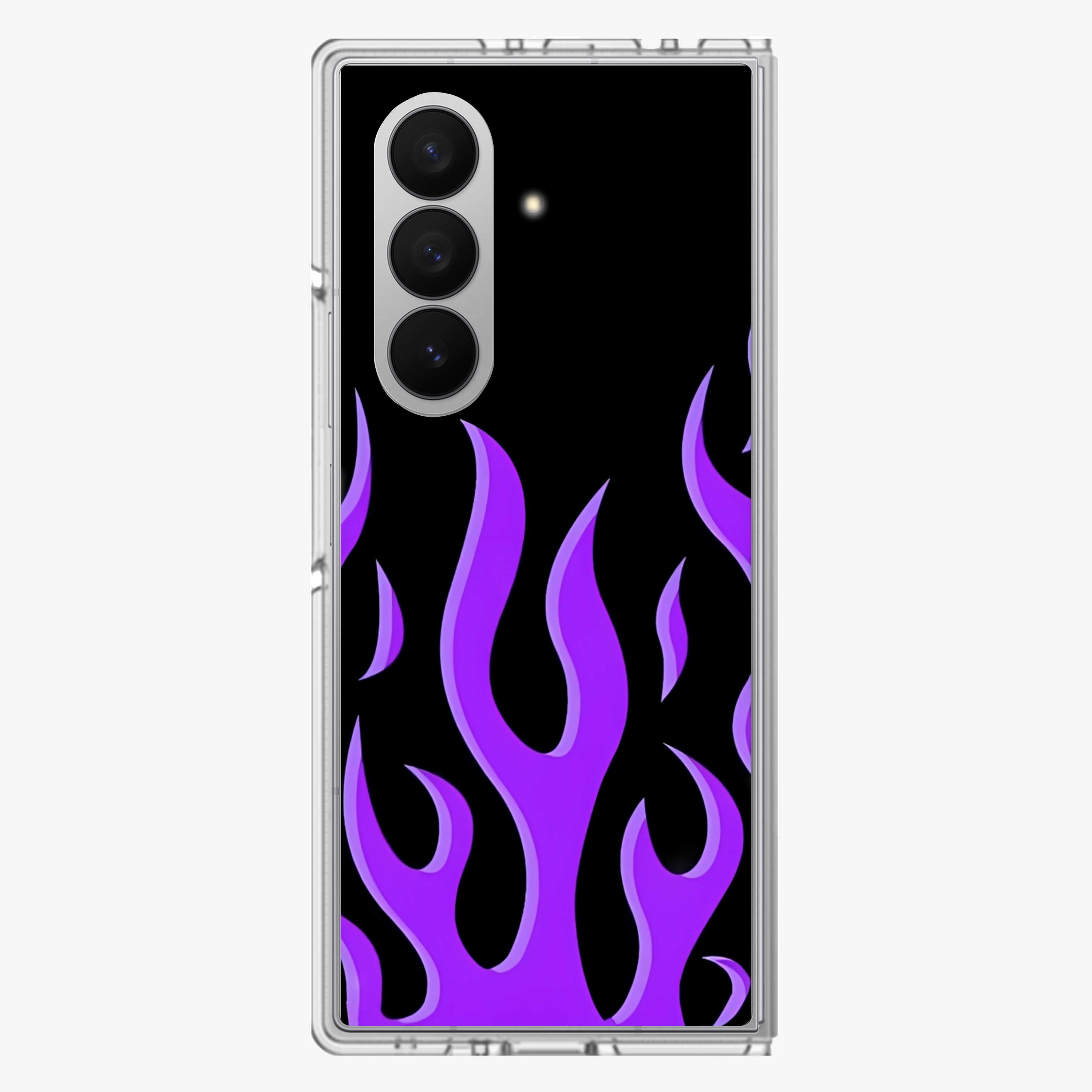 Flame | Purple Samsung Z Fold Phone Case