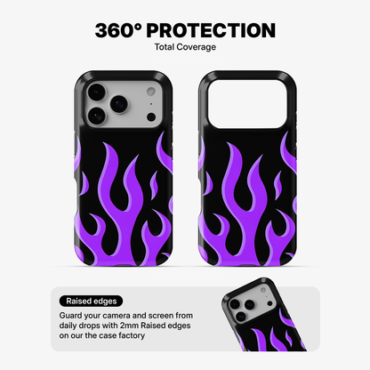Flame | Purple Phone Case