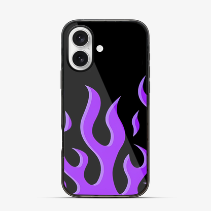 Flame | Purple iPhone 17 Case