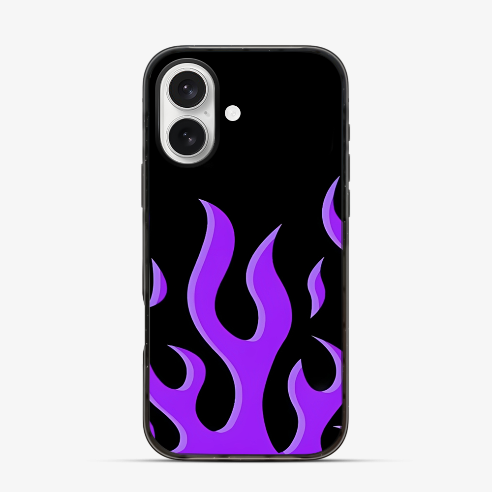 Flame | Purple iPhone 17 Case
