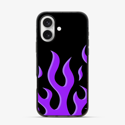 Flame | Purple iPhone 17 Case