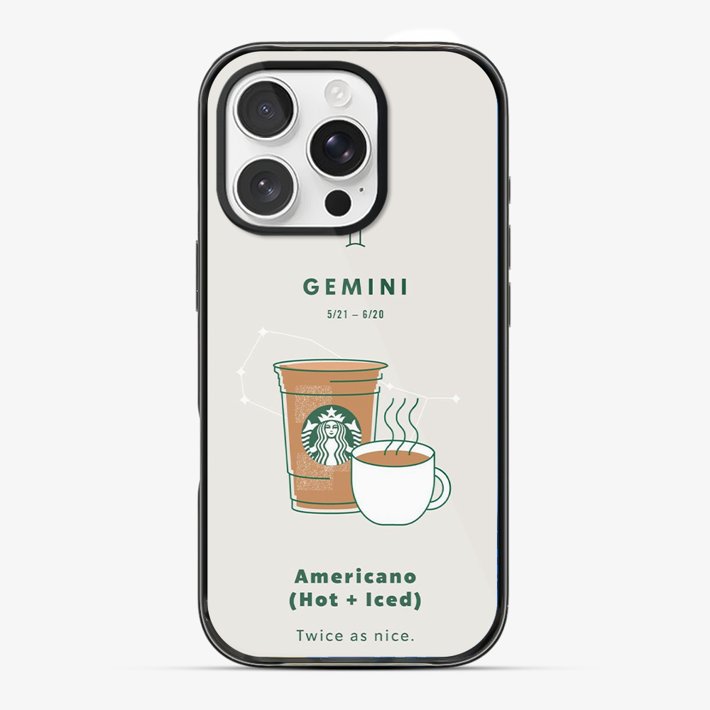 Gemini Phone Case | Starbucks Anti Yellow Silicone Case