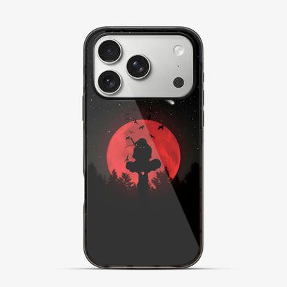 Anime Itachi Over a Moon iPhone 17 Pro Case