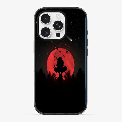 Anime Itachi Over a Moon Phone Case Hard 2.0 Case