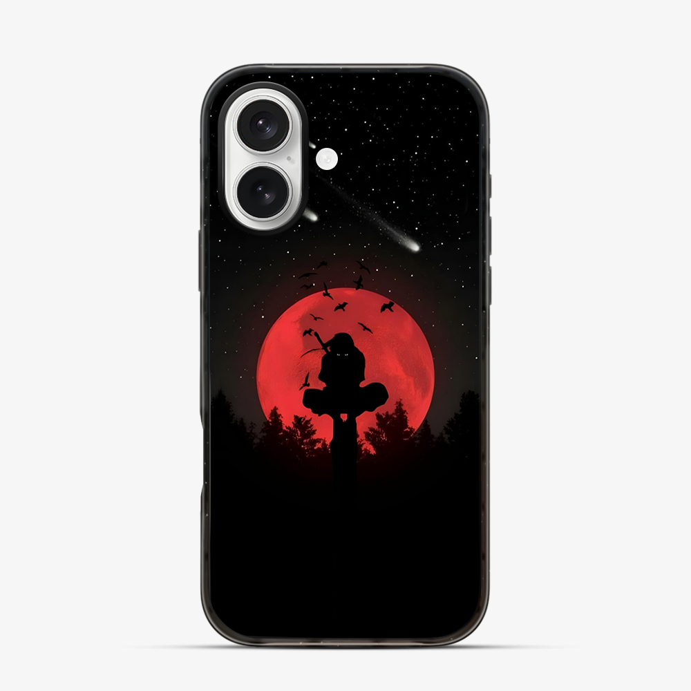 Anime Itachi Over a Moon iPhone 17 Case