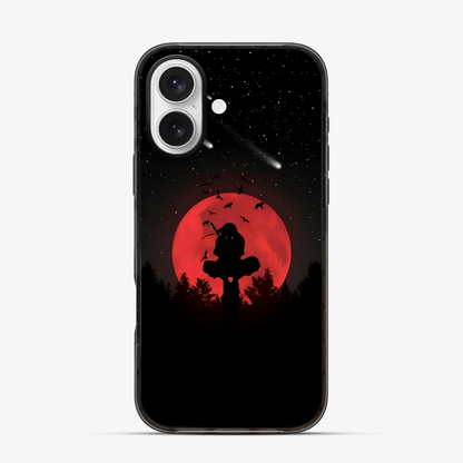 Anime Itachi Over a Moon iPhone 17 Case
