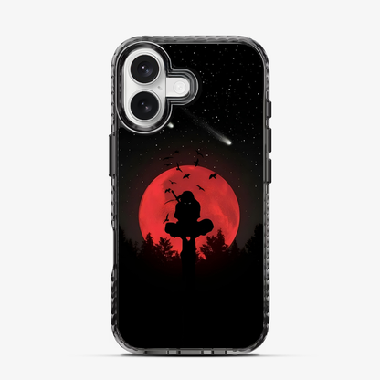Anime Itachi Over a Moon iPhone 17 Case