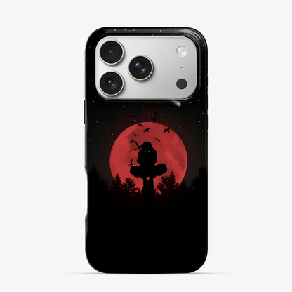 Anime Itachi Over a Moon iPhone 17 Pro Case