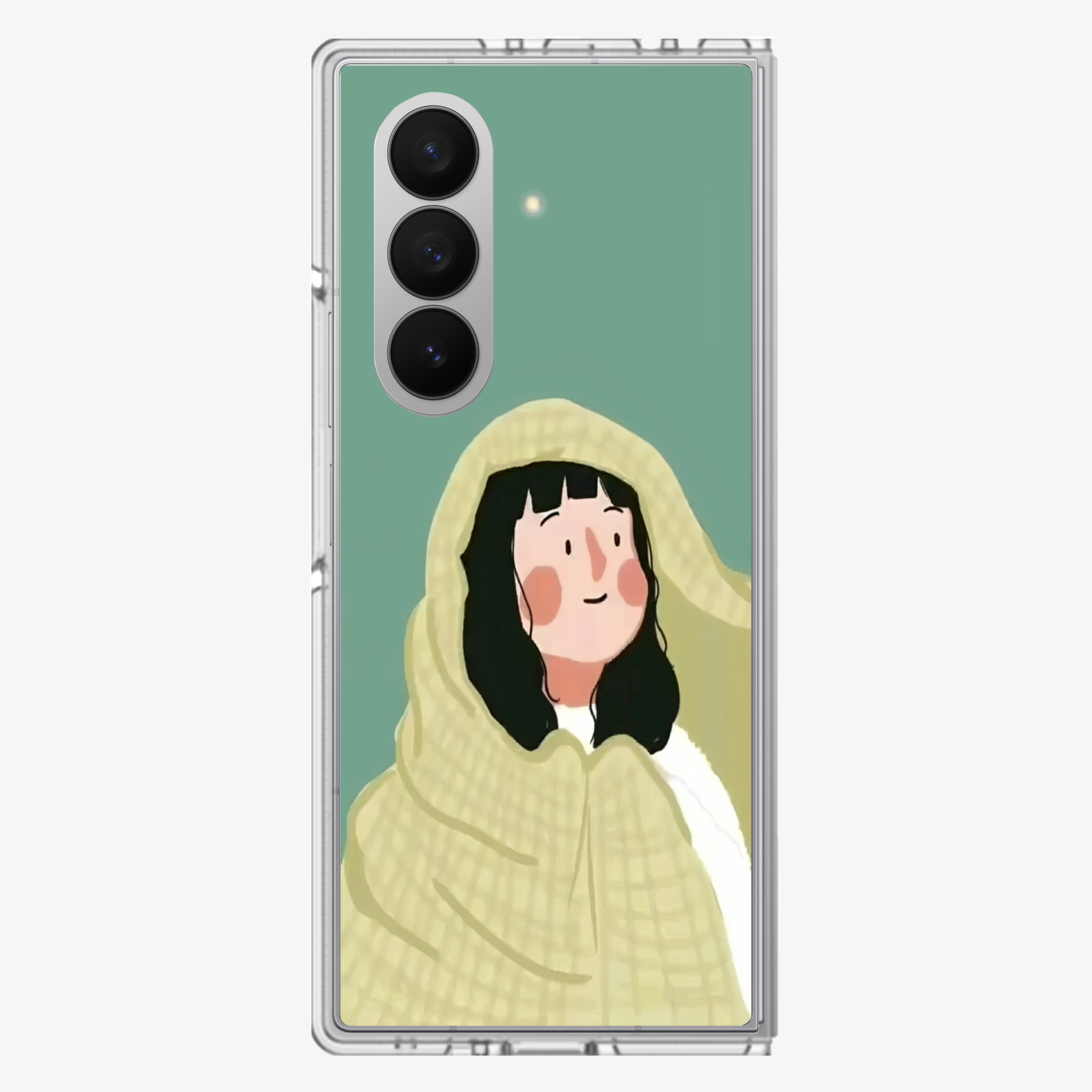 Girl Samsung Z Fold Phone Case