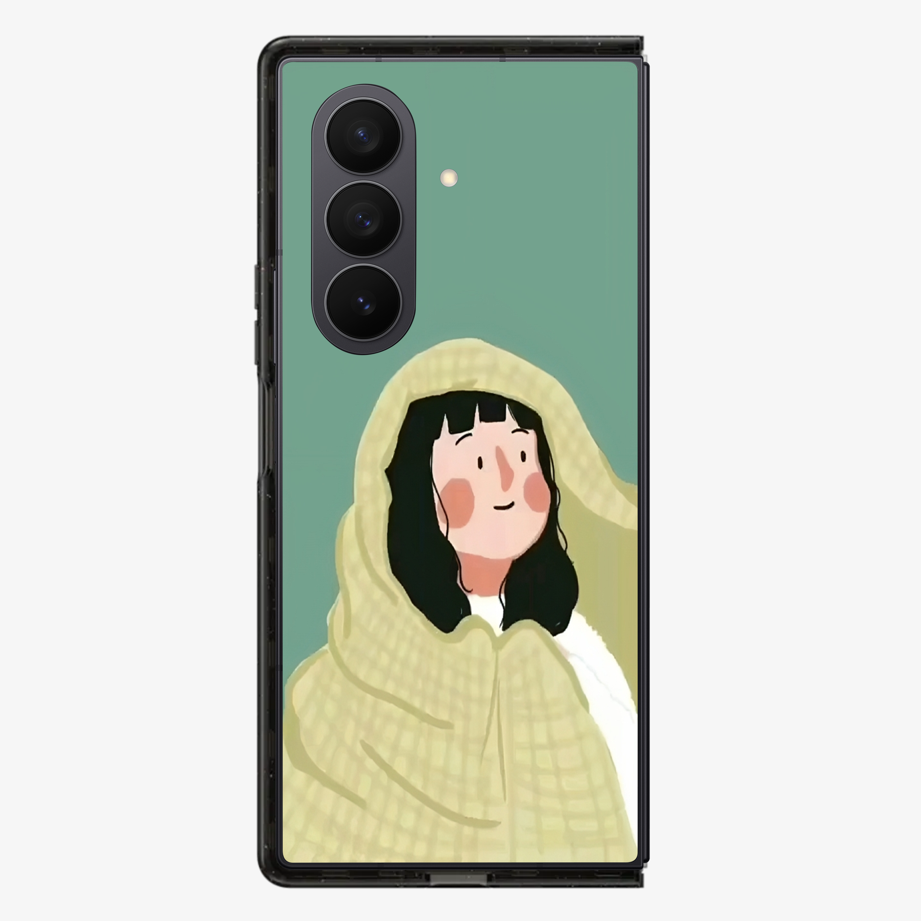 Girl Samsung Z Fold Phone Case