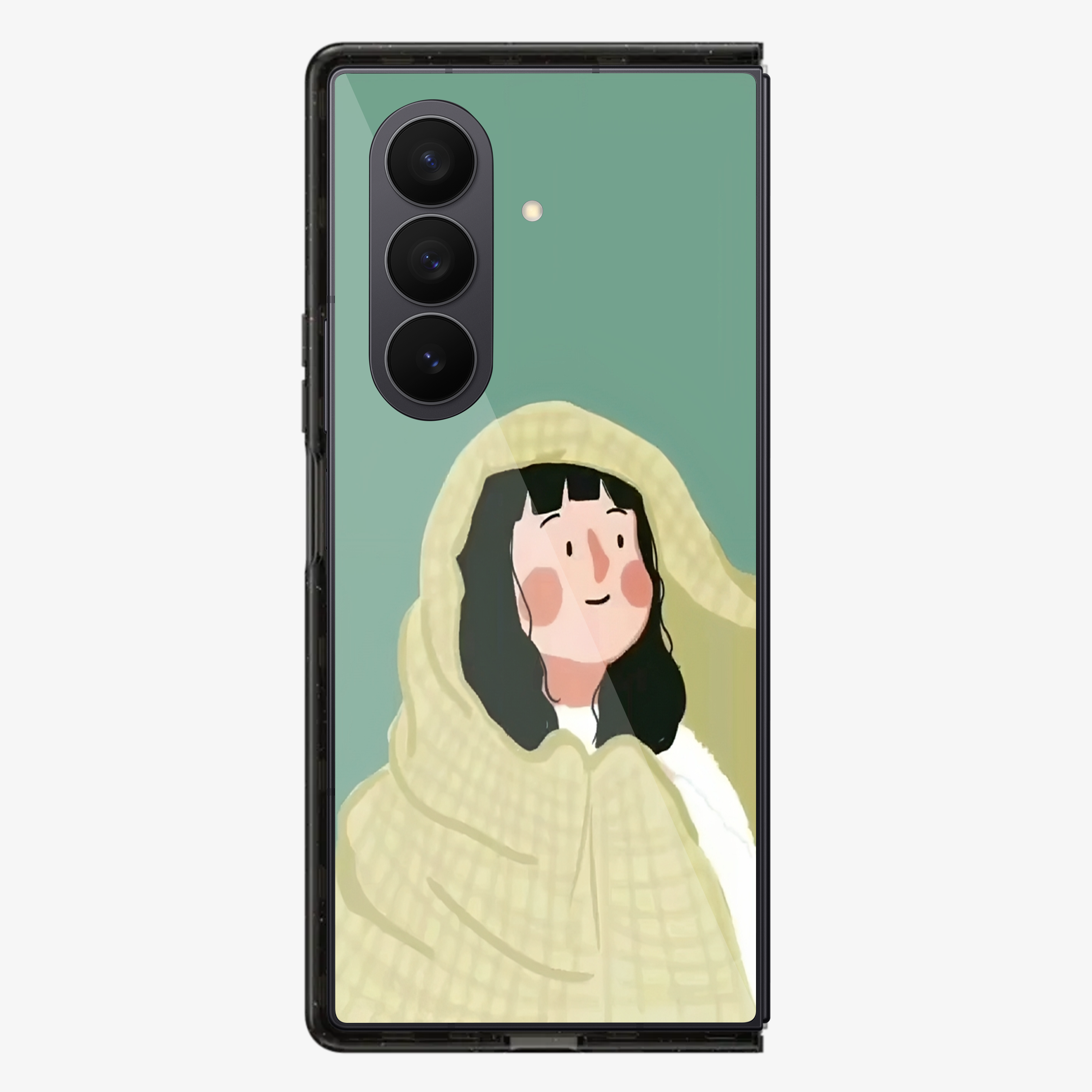 Girl Samsung Z Fold Phone Case
